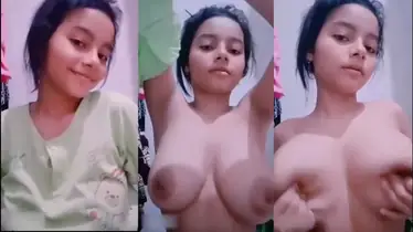 Binalnya Cewek Montok Pamer Buah Dada Mulus poster